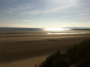 Camber Sands in the October sunshine
